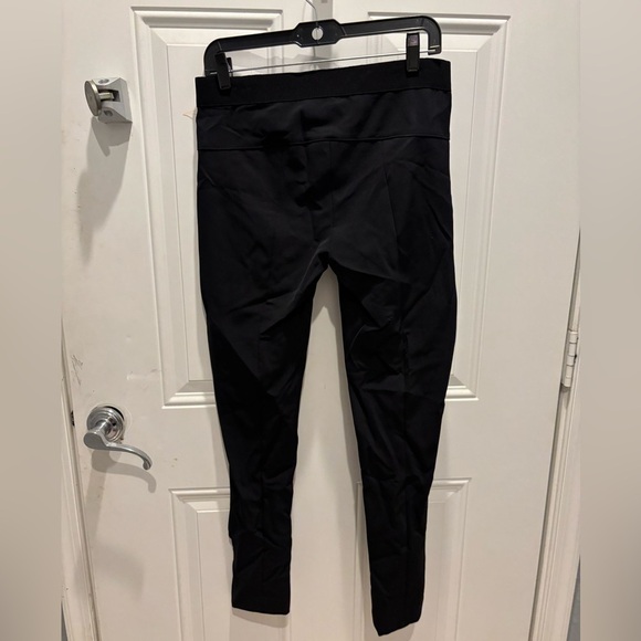 Veronica Beard Perfect Fit Scuba Leggings Elastic Waistband Black - Picture 3 of 5